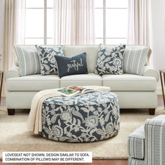 Porthcawl Ivory Sofa & Loveseat - Ornate Home