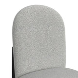 Portland Black/Grey Round Back Barstool (Set of 2) - Ornate Home
