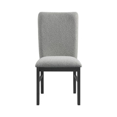 Portland Black/Grey Side Chair (Set of 2) - Ornate Home