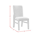 Portland Black/Grey Side Chair (Set of 2) - Ornate Home