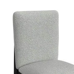 Portland Black/Grey Square Back Barstool (Set of 2) - Ornate Home