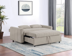 Portland Latte Sleeper Sofa Bed - Ornate Home