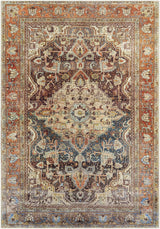 Portlaw Washable Area Rug - Ornate Home