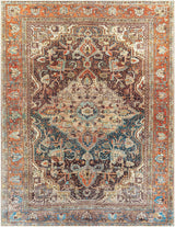 Portlaw Washable Area Rug - Ornate Home