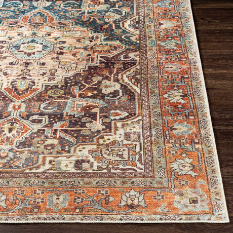 Portlaw Washable Area Rug - Ornate Home