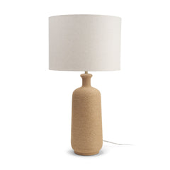Portofino Cream Abaca Rope Bottle Table Lamp - Ornate Home