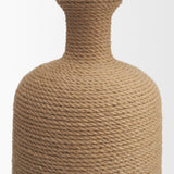 Portofino Cream Abaca Rope Bottle Table Lamp - Ornate Home