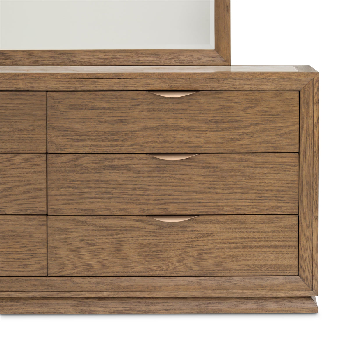 Portrait Sienna Brown Dresser with LED Lights