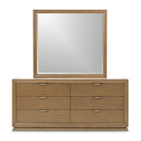 Portrait Sienna Brown Dresser with Mirror