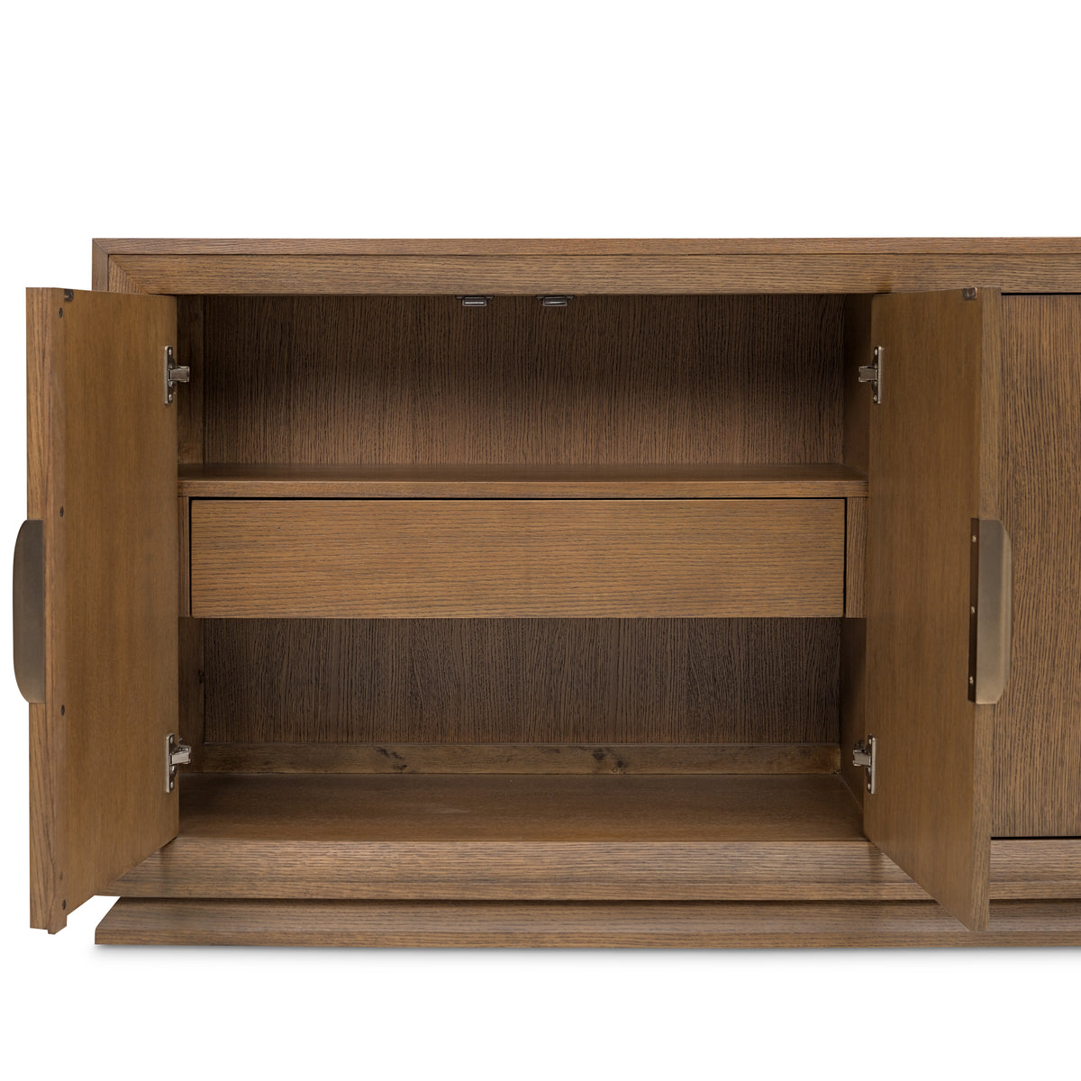 Portrait Sienna Brown Sideboard with LED Lights