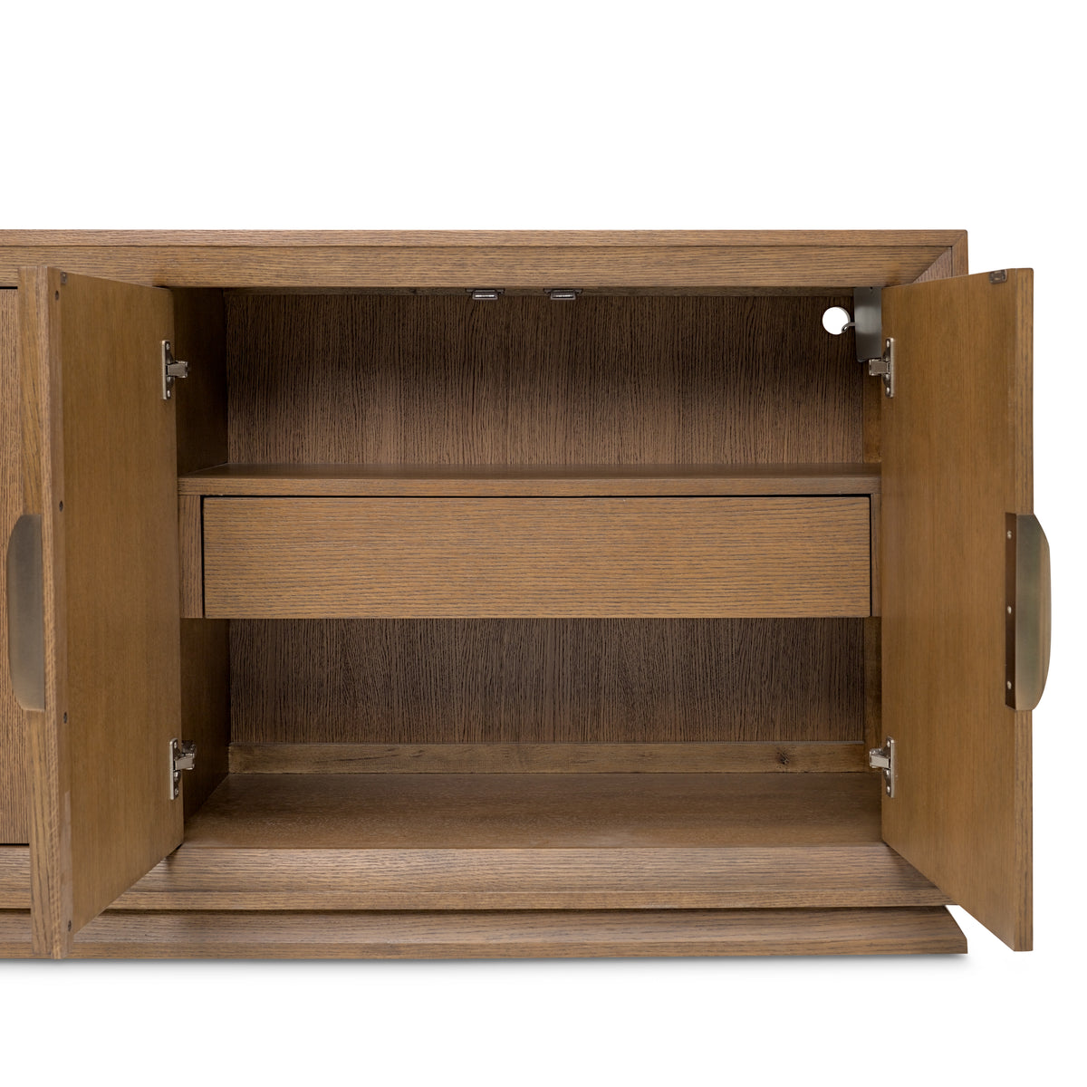 Portrait Sienna Brown Sideboard with LED Lights