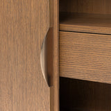 Portrait Sienna Brown Sideboard with LED Lights