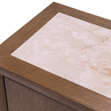 Portrait Sienna Brown Sideboard with LED Lights