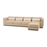 Portrait Sienna Brown/Toffee 5-Piece Sectional
