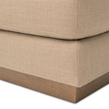 Portrait Sienna Brown/Toffee Ottoman