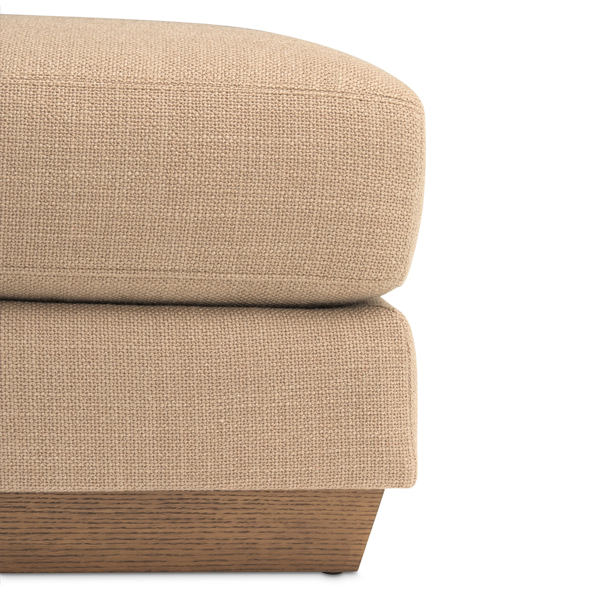 Portrait Sienna Brown/Toffee Ottoman