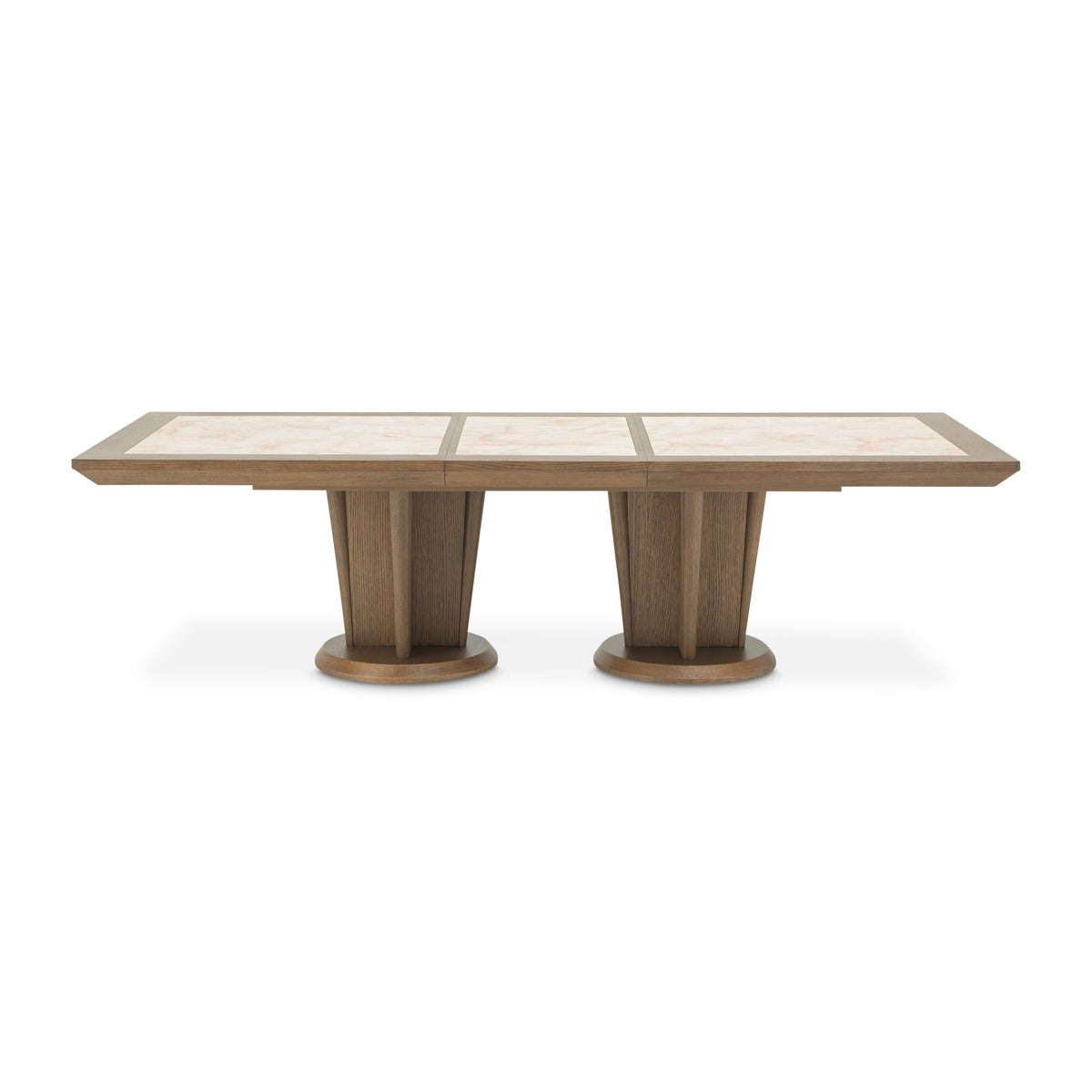 Portrait Sienna Brown Wide Rectangular Dining Table