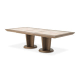 Portrait Sienna Brown Wide Rectangular Dining Table