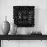 Portside Black Wood Wall Panel - Ornate Home