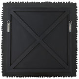 Portside Black Wood Wall Panel - Ornate Home