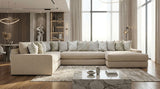 Portslade Warm Beige Sectional (Oversized) - Ornate Home