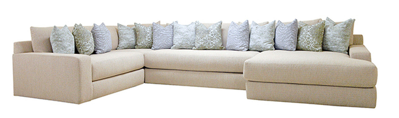 Portslade Warm Beige Sectional (Oversized) - Ornate Home