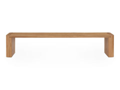 Post Natural Large Dining Bench - Ornate Home