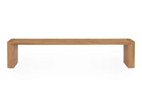 Post Natural Large Dining Bench - Ornate Home