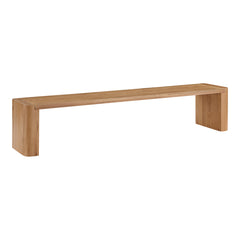 Post Natural Large Dining Bench - Ornate Home