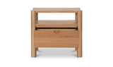 Post Natural Nightstand Oak - Ornate Home