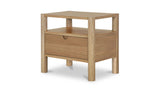 Post Natural Nightstand Oak - Ornate Home