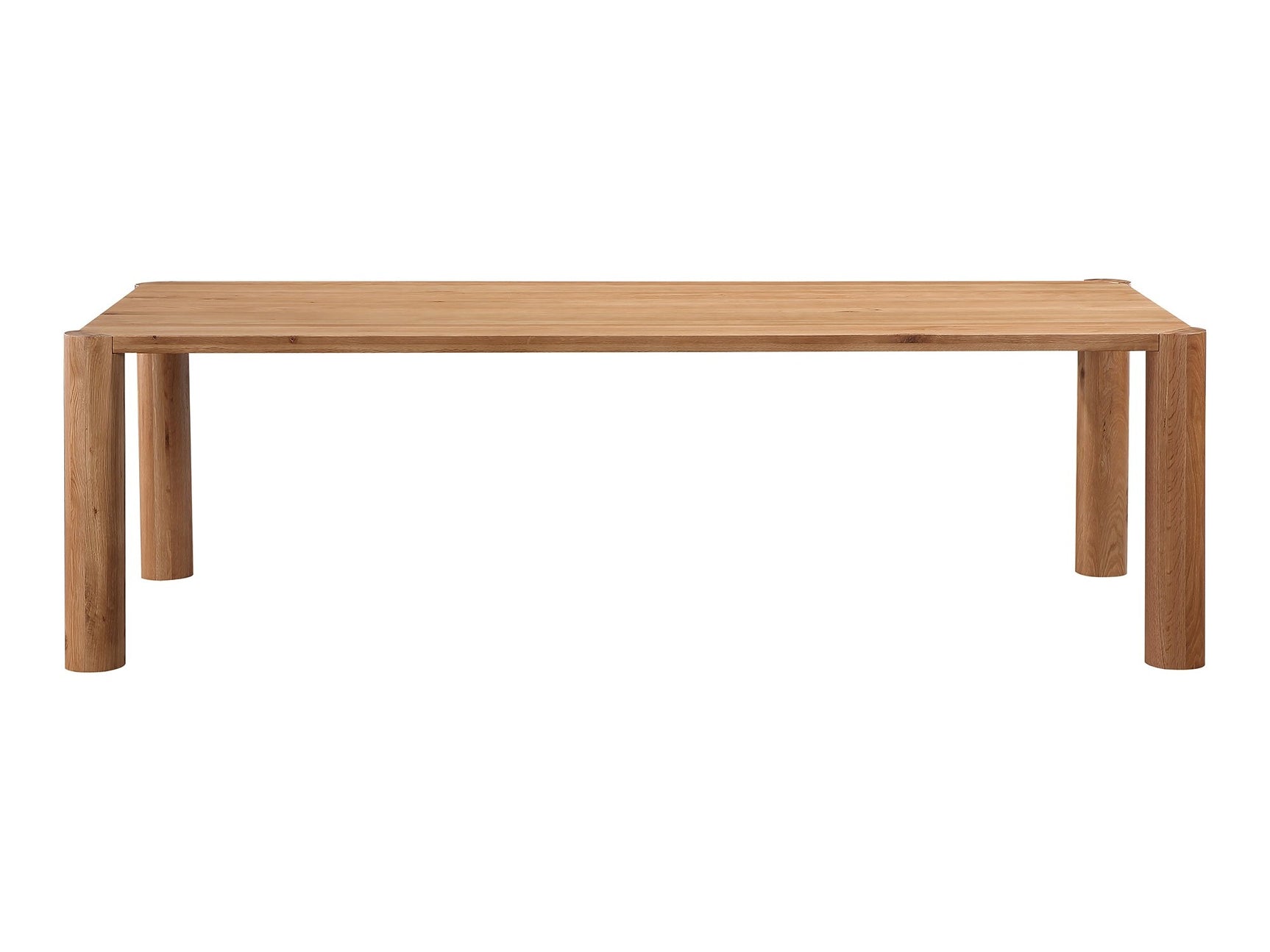 Post Natural Oak Large Table - Ornate Home