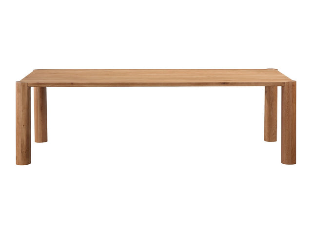 Post Natural Oak Large Table - Ornate Home