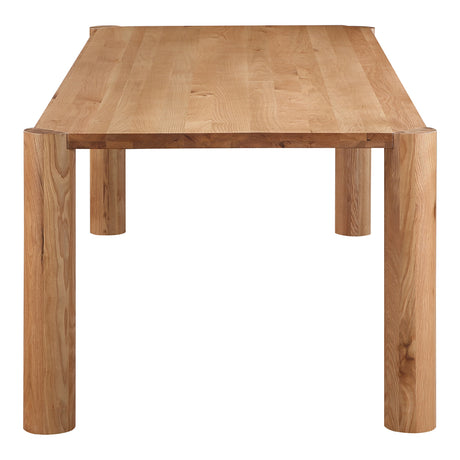 Post Natural Oak Large Table - Ornate Home