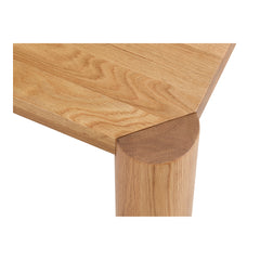 Post Natural Oak Large Table - Ornate Home