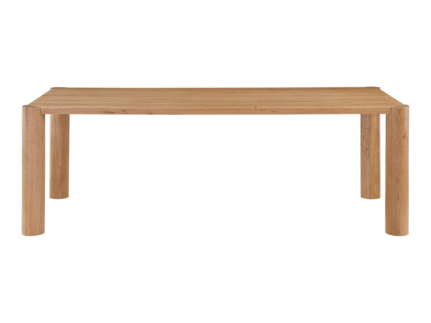 Post Natural Oak Small Dining Table - Ornate Home