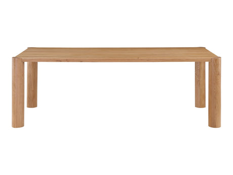 Post Natural Oak Small Dining Table - Ornate Home
