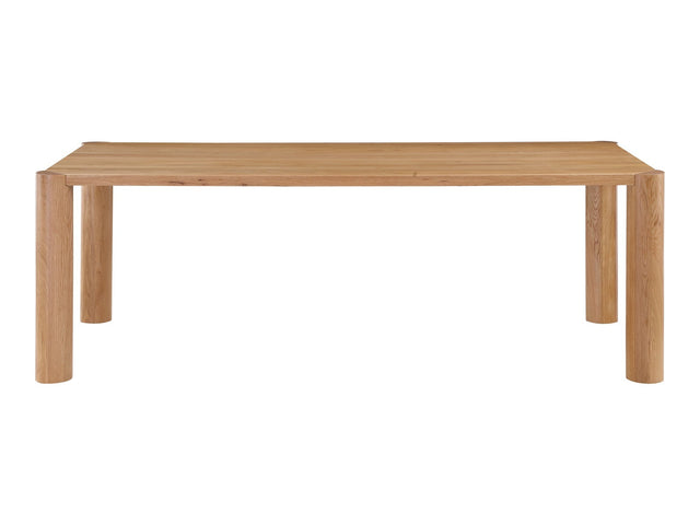 Post Natural Oak Small Dining Table - Ornate Home