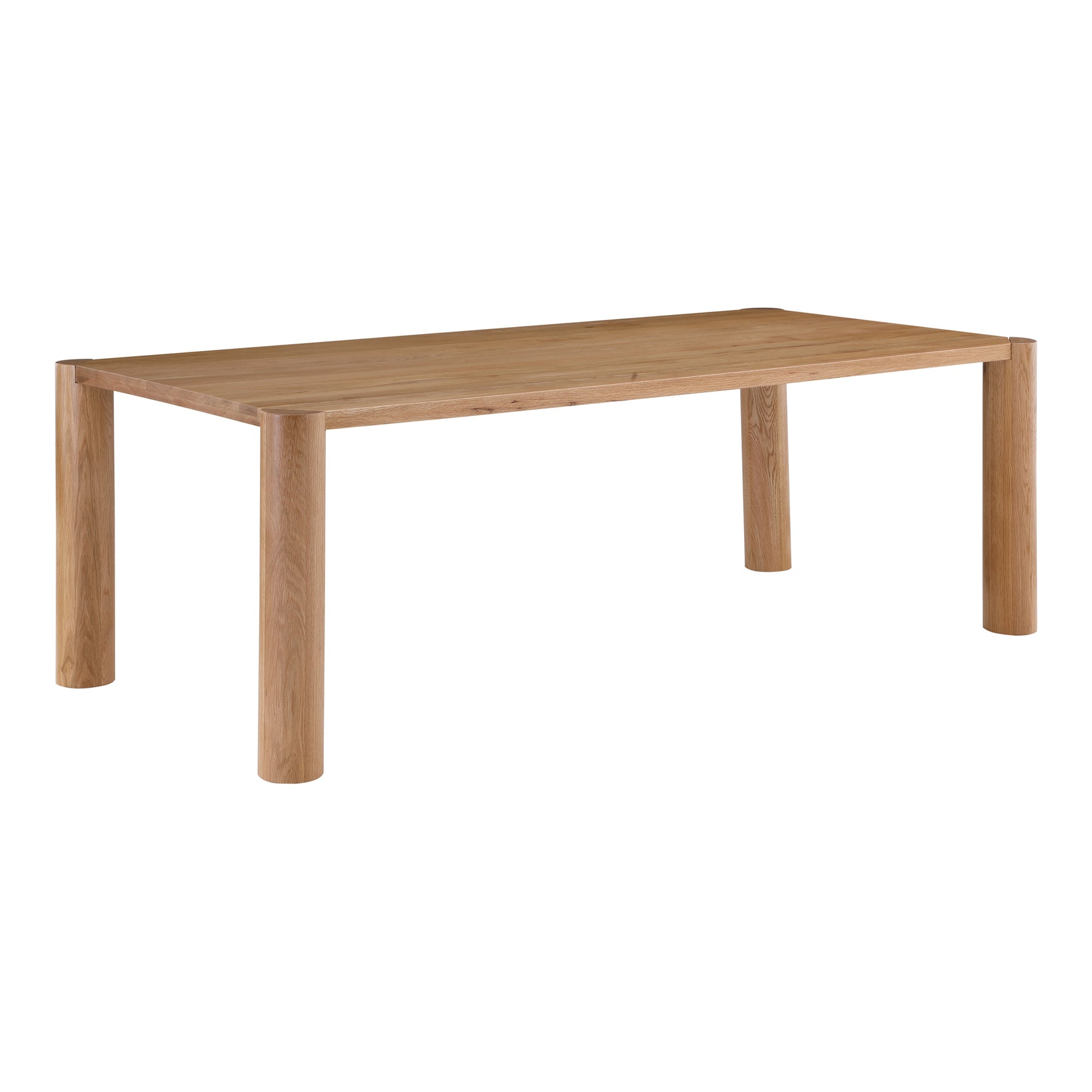 Post Natural Oak Small Dining Table - Ornate Home