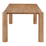 Post Natural Oak Small Dining Table - Ornate Home