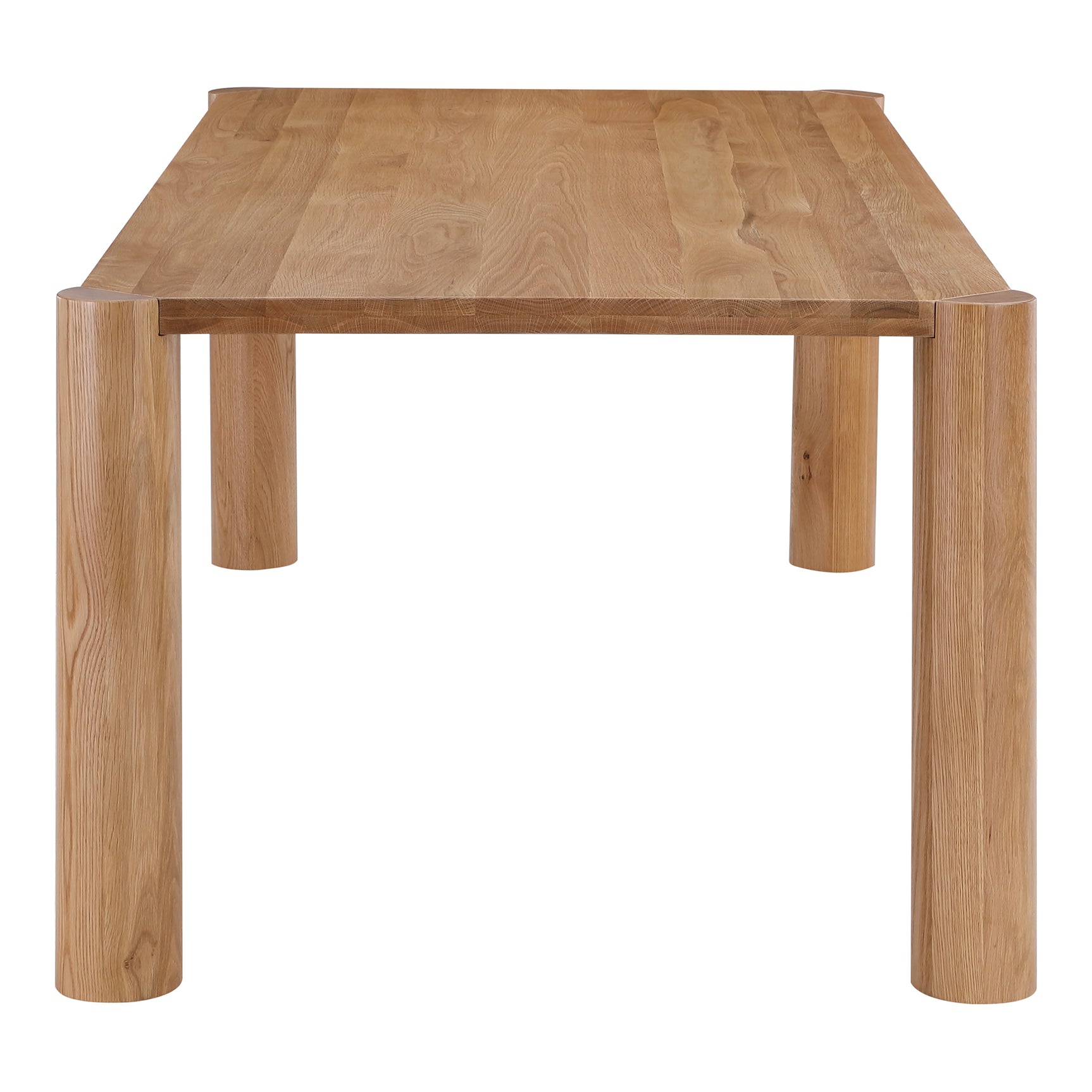 Post Natural Oak Small Dining Table - Ornate Home