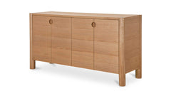 Post Natural Sideboard Oak - Ornate Home