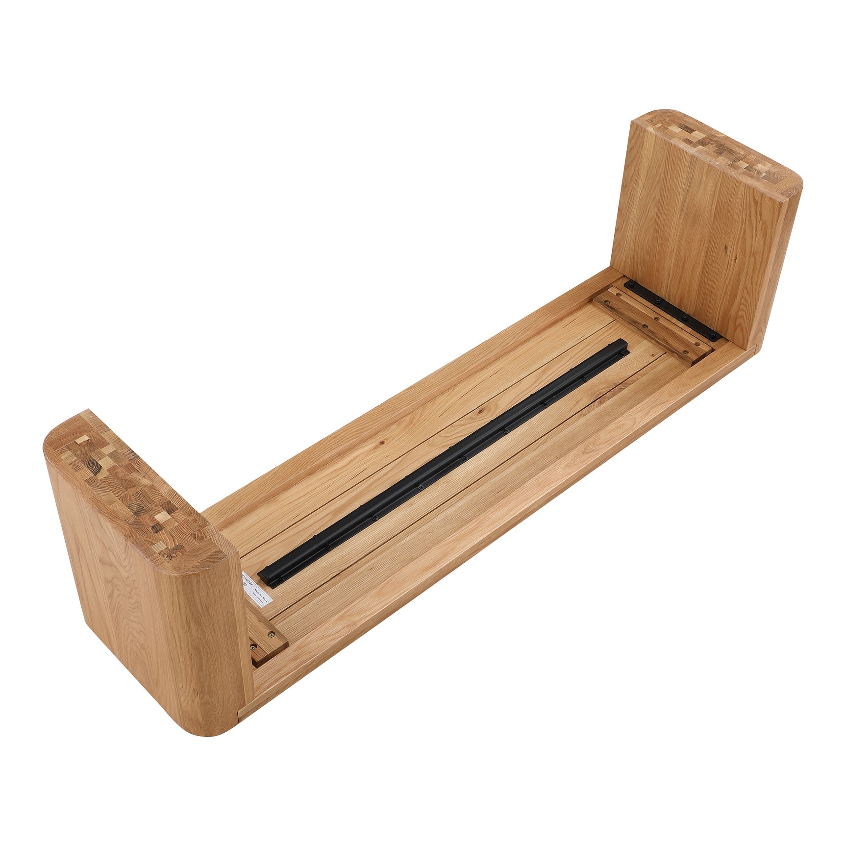 Post Natural Small Dining Bench - Ornate Home