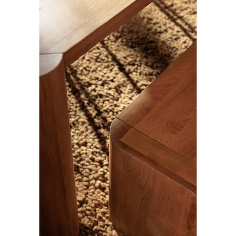 Post Natural Small Dining Bench - Ornate Home