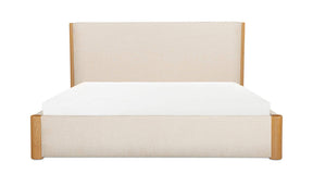Post Oat King Bed Natural Oak - Ornate Home