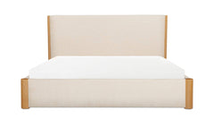 Post Oat Queen Bed Natural Oak - Ornate Home