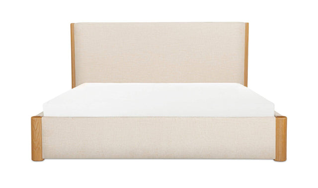 Post Oat Queen Bed Natural Oak - Ornate Home