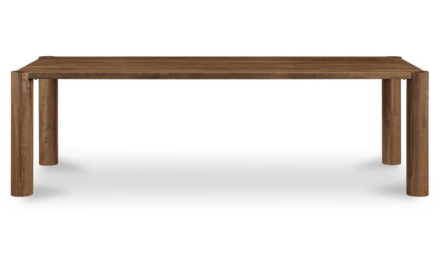 Post Walnut Large Dining Table - Ornate Home