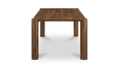 Post Walnut Large Dining Table - Ornate Home