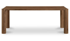 Post Walnut Small Dining Table - Ornate Home